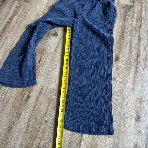 Wonderly Deep Blue Wide Leg Pants - Picture 2 of 6